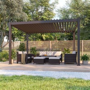 <span class=keywords><strong>Pabellón</strong></span> Bioclimático Moderno para Jardín, Ecológico, de Alta Gama, con Recubrimiento de Polvo de Aluminio, Resistente al Viento y a la Lluvia - Product Image 5