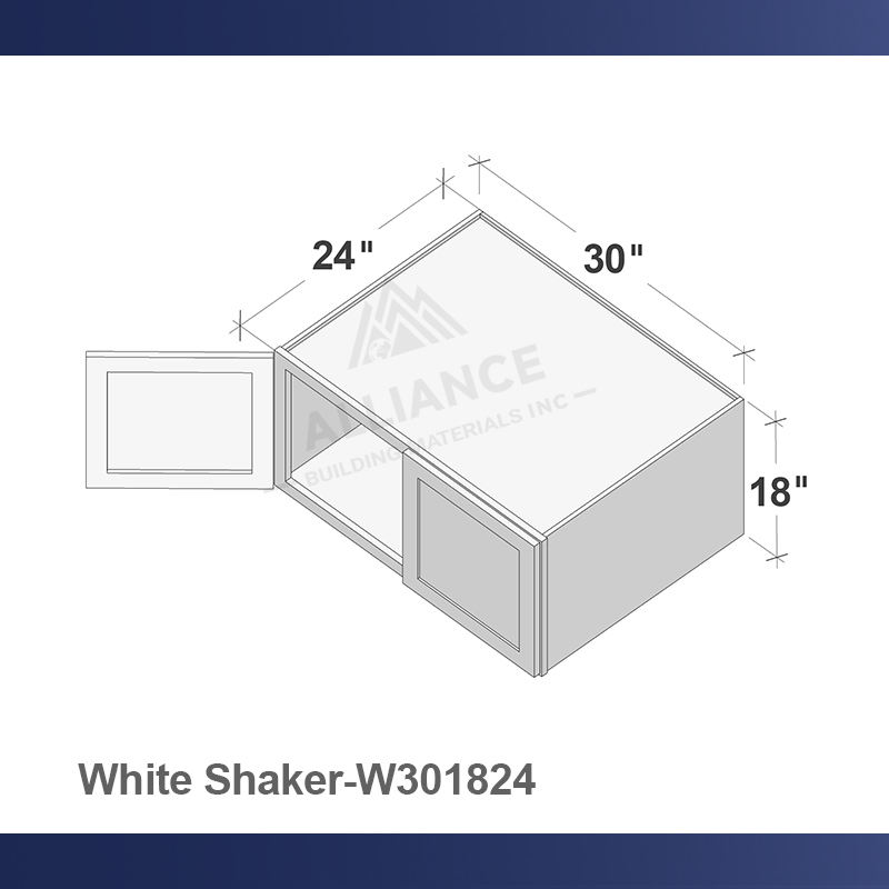White Shaker-W301824