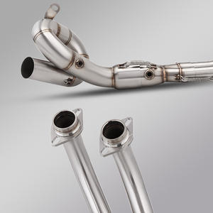 Sistema de <span class=keywords><strong>escape</strong></span> completo <span class=keywords><strong>para</strong></span> motocicleta YZF MT07 y FZ07, acero inoxidable con tubo de enlace de tubo delantero deslizante modificado - Product Image 3