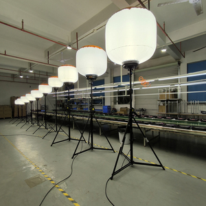 Ip54 Waterproof Versatile Portable 100w Rgb Led <b>Balloon</b> Light Tower For Camping Weddings Decoration Outdoor Event Lighting - Product Image 3