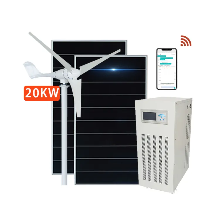 Tanfon 20KW Windkraft anlage Alternative Energie erzeuger Neue Solarenergie kombiniert Wind und Solar 20kW Solar-und Windkraft anlage