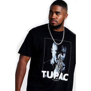 sell  big mens vintage crew neck short sleeve 100% cotton black