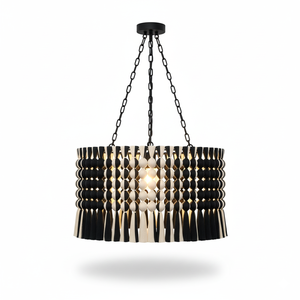 Cortina en macramé bio à nœuds en spirale, tons terreux, avec pompons, pour thème mariage, style bohème et chic, articles pour la maison - Product Image 1