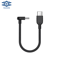 Cable de Carga Rápida Tipo-C en Ángulo de 10 cm para Xiaomi 3A, Cable de Datos Tipo C de 60 W para iPhone 17 16 Pro Max
