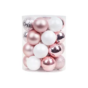 2022 современные декоративные шарики для празднования свадьбы на заказ, розовые и белые шарики, рождественские украшения