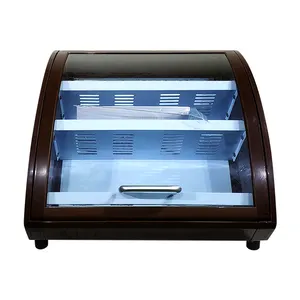 Meisda SC15 15L Chocolate Refrigerator Cake Cooler display mini fridge with glass door