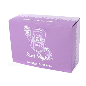 Cajas para Donuts Impresas Personalizadas, Resistentes a la Grasa, Ecológicas, Pre-dobladas, Listas para Usar, Precio <span class=keywords><strong>de</strong></span> Fábrica al por Mayor - Product Image 3