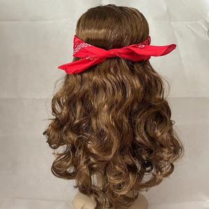 Perruques adultes de costume de déguisement d'<span class=keywords><strong>homme</strong></span> <span class=keywords><strong>Hippie</strong></span> de couleur brune avec des lunettes et des bandages de fête HPCS-1209 - Product Image 3