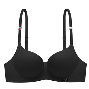 Wholesale Cheap Comfortable Breathable Wirefree Seamless Everyday Sexy Push 3/4 Cup Eco-Friendly <strong>Small</strong> <strong>Breast</strong> One-Piece <strong>Bra</strong> for - Product Image 2