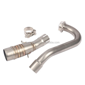 Système d'échappement de moto HF BENMA, silencieux, tube de liaison intermédiaire, adaptateur à enfiler pour Fazer FZ1 FZ1N <span class=keywords><strong>FZ1000</strong></span> - Product Image 5