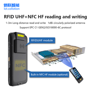 <span class=keywords><strong>Android</strong></span> PDA thiết bị đầu cuối cầm tay tuổi thọ pin dài UHF RFID thiết bị GPS tính năng gồ ghề thiết kế chống sốc PDAs - Product Image 4