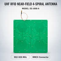 Antenne RFID UHF à polarisation circulaire 0dBi, gain RFID 902-928 MHz, antenne de lecteur DZ-J008-A