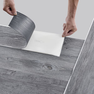Suelo Autoadhesivo LVT <span class=keywords><strong>de</strong></span> 2.5mm, Precio <span class=keywords><strong>de</strong></span> Fábrica OEM, Resistente al Agua, Vinilo <span class=keywords><strong>de</strong></span> Lujo con Aspecto <span class=keywords><strong>de</strong></span> Madera, Losetas y Planchas <span class=keywords><strong>de</strong></span> Plástico para Interiores - Product Image 4