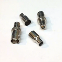 Jack femelle BNC vers adaptateur Jack femelle QMA connecteur RF laiton nickelé 50ohm
