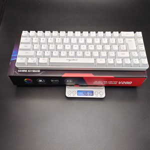 BT Game 61 Keys Negro 60% 60 key <span class=keywords><strong>gamer</strong></span> RGB couleur ordinateur pc gaming profil bas <span class=keywords><strong>clavier</strong></span> mécanique - Product Image 5
