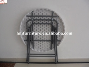 80cm ronda jardín balcón de la mesa de café - Product Image 3