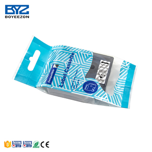 Boyeezon nero su 45010 trasparente compatibile <span class=keywords><strong>Dymo</strong></span> <span class=keywords><strong>etichette</strong></span> 450 <span class=keywords><strong>etichette</strong></span> 12mm all'ingrosso per <span class=keywords><strong>DYMO</strong></span> LabelManager 160 stampante 280 - Product Image 2