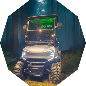 Mini voiturette de golf électrique au lithium à prix compétitifs 2 + 2 places - Product Image 2