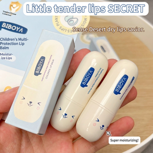 Baume à lèvres <span class=keywords><strong>pour</strong></span> enfants, naturel, saveur personnalisée, biologique, teinté, hydratant, éclaircissant, végétalien, aux fruits et minéraux, avec logo de marque privée - Product Image 1