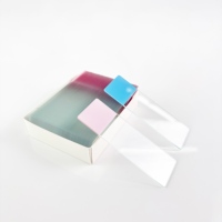Single Frosted Cover Glass Microscope Slide Excellent for OEM Customizable Laboratory Research Lab Supplies