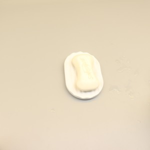 Ensemble de salle de bain moderne en béton avec distributeur et support de <span class=keywords><strong>savon</strong></span> en résine au design élégant pour la maison Accessoire de toilette unique - Product Image 4