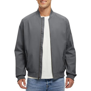 Chaqueta Cortavientos Ligera para Hombre, Elegante, Versátil, Impermeable, de Lona, Cómoda y Duradera - Product Image 1
