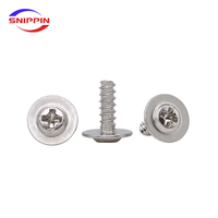 Vis micro-machine à tête cylindrique Phillips M1.2*3.5 en acier au carbone trempé, nickelées, pour assemblage électronique