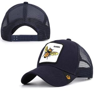 Fashion Mesh Baseball Cap Unisex Lovely QUEEN BEE Caps Women&amp;Men Snapback Cap Dad Hat Summer bone Adjustable gorras - Product Image 5
