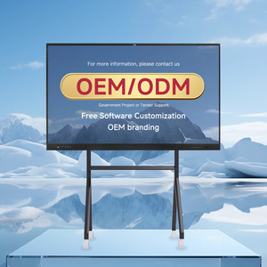 Riotouch Factory 65/75/86 DLED Androidインタラクティブスマートボードフラットパネル教育学校教育インタラクティブホワイトボード - Product Image 2