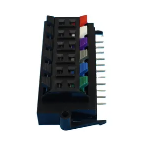 Waterdichte Ip65 Terminal Block 6 Pin Draad Connector Spreken Harnas Push In Connector Terminals Wp Push Terminal