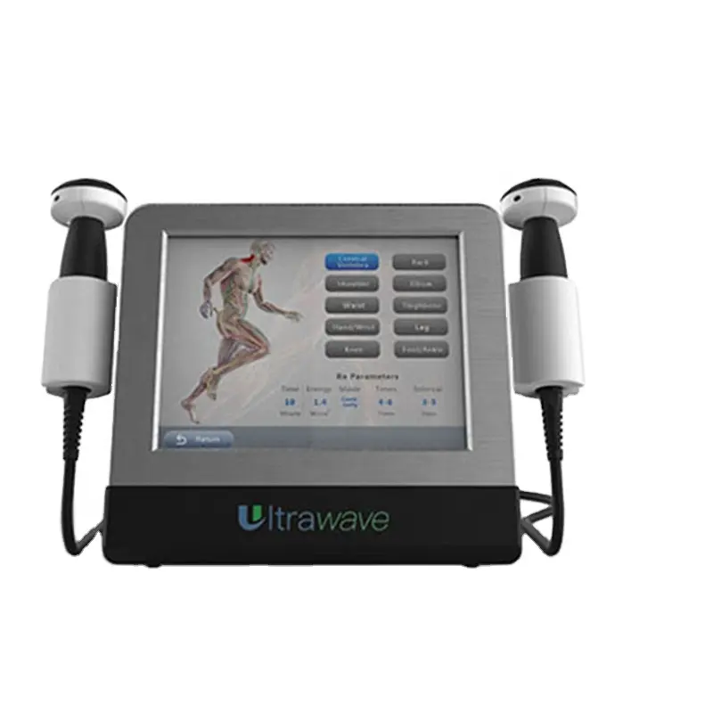 Ultrasonic Wave With 2 Handles Physical Therapy Pain Relief Machine