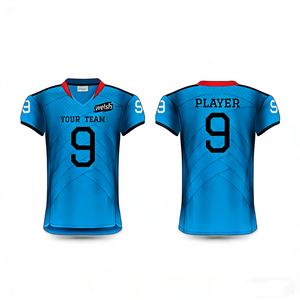 High Quality Customizable Classic American Football &amp; Rugby Jersey Unisex Sublimation Street <strong>Soccer</strong> Shirts Boxy <strong>Tee</strong> - Product Image 6
