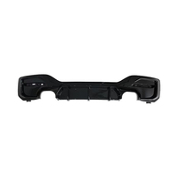 Nouveau diffuseur arrière noir brillant anti-collision M Pack de l'usine Kuchi pour Série 1 F20 LCI 2015-2018