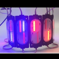Accessoires d'éclairage automobile 12V 24V clignotants, module de lumière latérale de camion à LED stroboscopique, lumière d'avertissement de camion à LED avec avertissement d'urgence