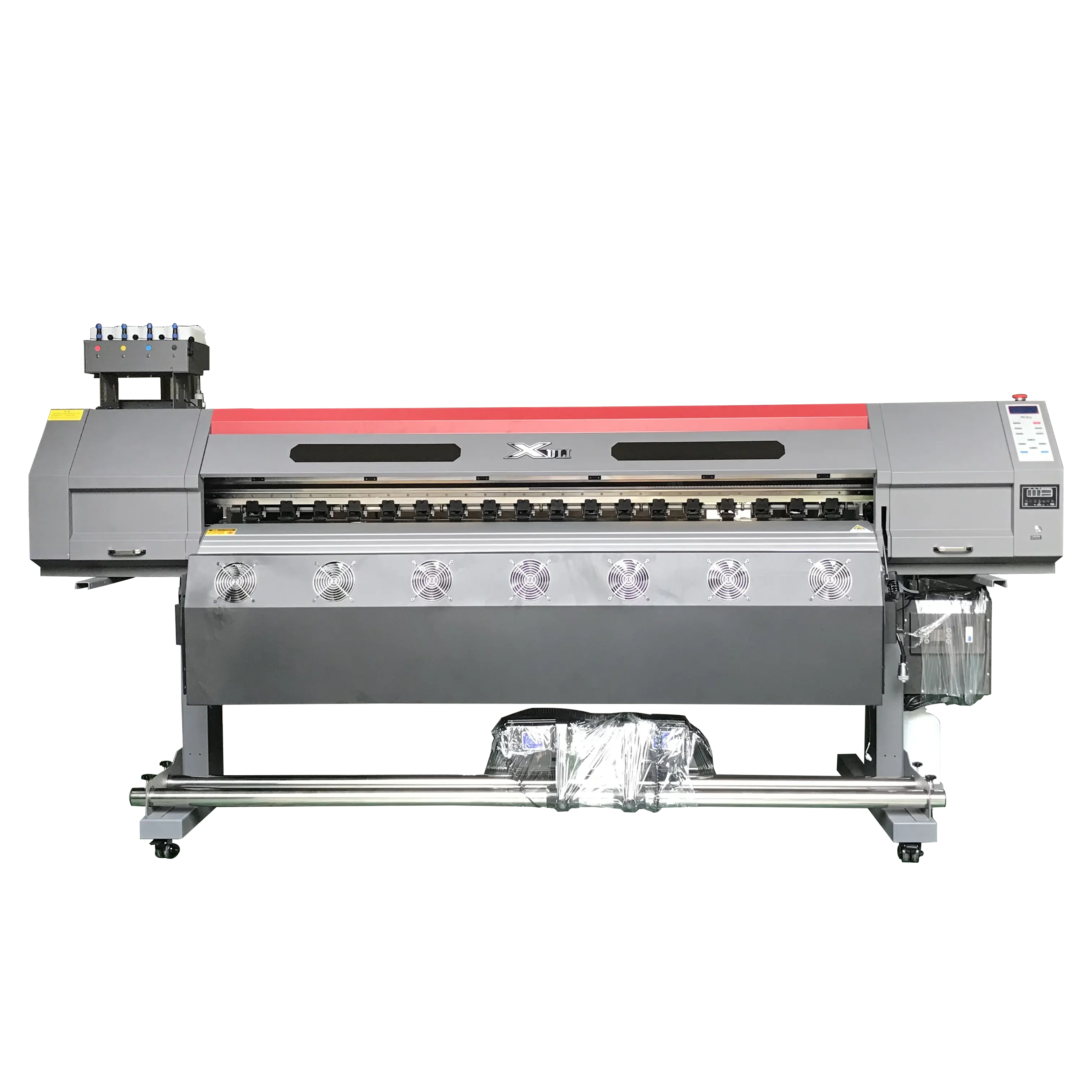 6-футовый брезентовый рекламный принтер, Широкоформатная эко-растворяная печатная машина, наружный баннер, ПВХ, эко-растворитель, принтер 2400 dpi