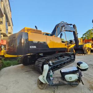 Excavatrices Volvo EC350DL d'occasion à haut rapport coût-efficacité, 35 tonnes, hydrauliques, à chenilles, moteur, pompe et PLC d'origine haute performance - Product Image 1