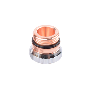 Boquilla Láser <span class=keywords><strong>DNE</strong></span> Consumibles D15 H15 M12 Boquilla de Una o Dos Capas Cromada para Máquina de Corte por Fibra - Product Image 6