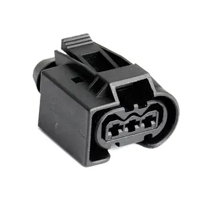 3 Pin 09441311 Automotive Electrical Black Wiring Plug Waterproof Auto Female Connector For BMW