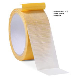 Ruban <span class=keywords><strong>de</strong></span> jonction <span class=keywords><strong>de</strong></span> tapis à double face sensible à la pression, en <span class=keywords><strong>fibre</strong></span> <span class=keywords><strong>de</strong></span> <span class=keywords><strong>verre</strong></span> non tissée à haute viscosité, recyclable et personnalisé - Product Image 4