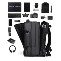 Mochila Escolar Multifuncional Inteligente para Viajes, Mochila de Negocios para Hombre, Mochilas para Portátil de Gran Capacidad con USB