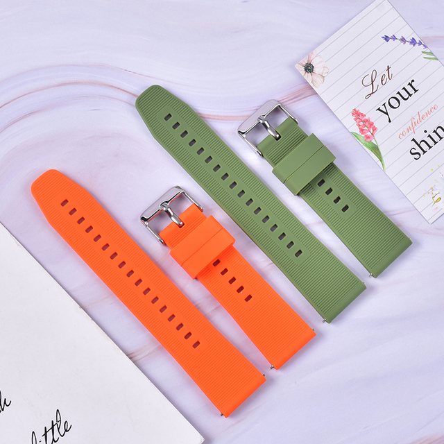 Smart Watch Band 22mm 20mm Breathable Silicone Strap for for for Watch S3/S4 Sport for Watch 4 Pro Fit 3/7