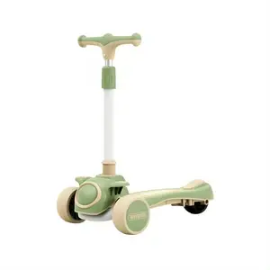 Estilo popular Paseo en juguetes Niños Scooter Niños Pedal Scooters con música