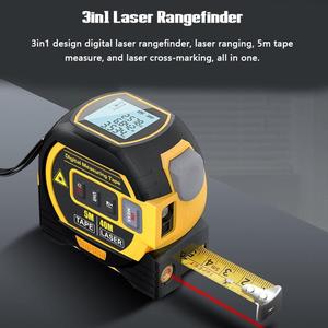 Laser Băng biện pháp 3 trong 1 40m/60m Laser rangefinders đo băng 5m Điện tử đo băng - Product Image 5