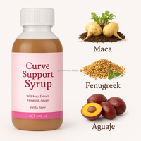 Sirop OEM aux ingrédients à base de Maca pour l'agrandissement des fesses et le soutien des courbes chez la femme, pour l'amélioration des hanches et des fesses, 500ml