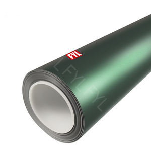 Haute qualité 1.52*17m mat vinyle Wrap décoloration de l'eau Super mat venin vert Satin Wrap vinyle voiture emballage <span class=keywords><strong>FIlm</strong></span> - Product Image 1