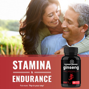 Etiqueta privada <span class=keywords><strong>Red</strong></span> Panax Cápsulas de Ginseng coreano Fuerza máxima Ginsenósidos altos Extracto de raíz de ginseng Suplemento en polvo - Product Image 3