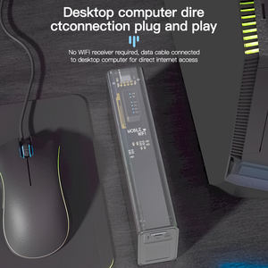 Dnext Xách Tay 4G Tần Số Kép Wifi <span class=keywords><strong>Router</strong></span> Loại C Sim Khe Cắm Thẻ Ngân Hàng Điện 300Mbps Max <span class=keywords><strong>LAN</strong></span> Dữ Liệu Cho Ngoài Trời Di Động Pocket - Product Image 3