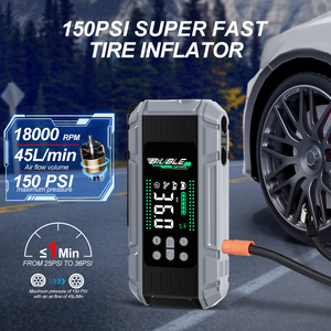 Spari auto Power Bank portatile <span class=keywords><strong>Booster</strong></span> con compressore <span class=keywords><strong>d</strong></span>'aria multifunzione per auto di <span class=keywords><strong>emergenza</strong></span> - Product Image 3