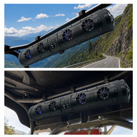 Barre de son cylindrique de 27 pouces, haut-parleur tube long, audio sans fil pour voiturette de golf et usage extérieur, OEM disponible