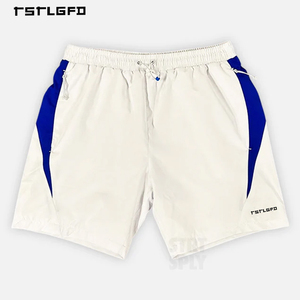 Ensemble de vêtements de sport légers personnalisés pour hommes, veste coupe-vent, sweat à capuche en nylon et ensemble de shorts, survêtement coupe-vent - Product Image 3